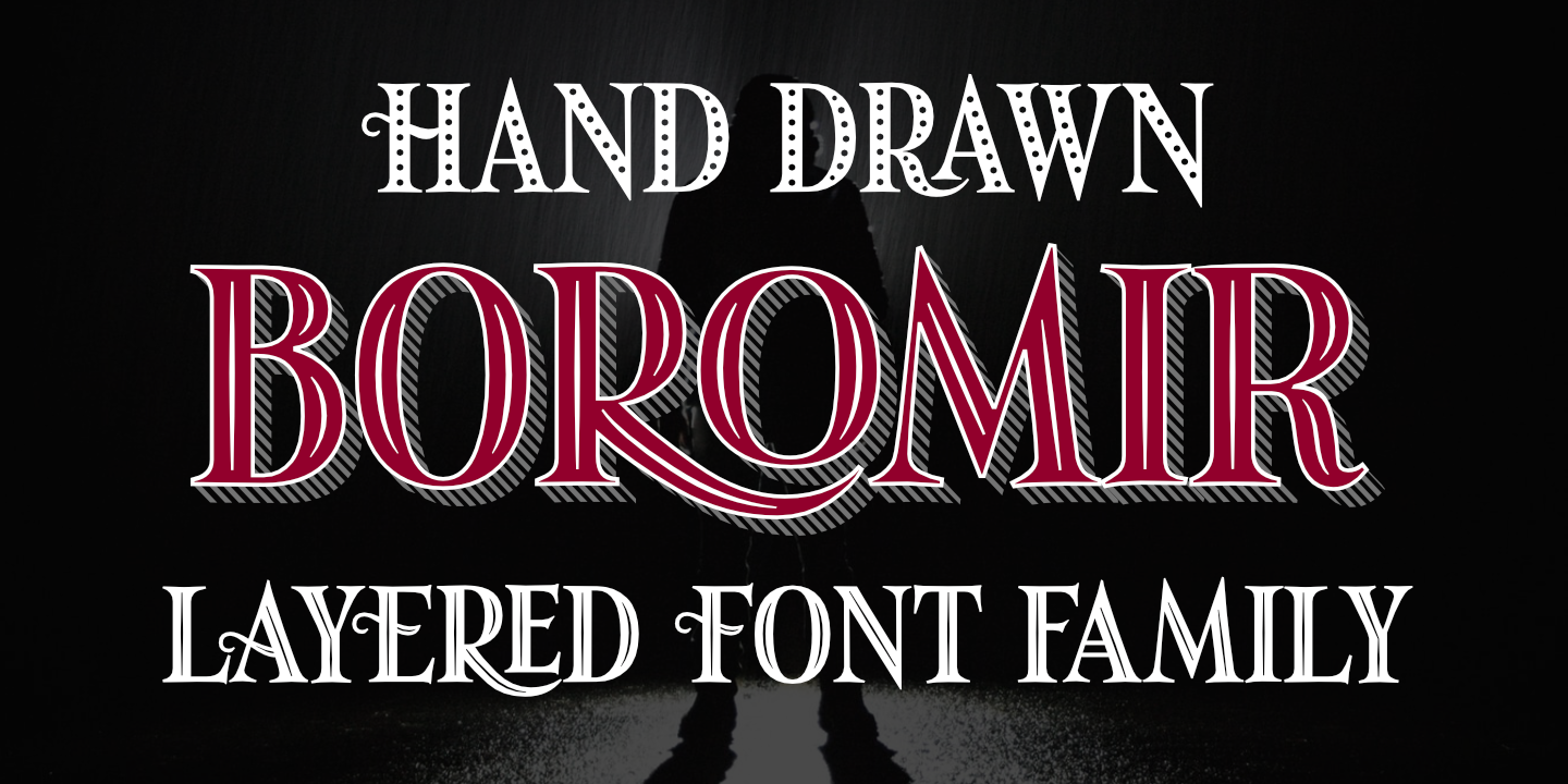Boromir Regular Font preview
